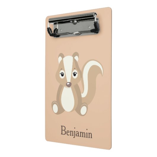 Chipmunk-Süsse Mini Klemmbrett (Gewinkelt2)