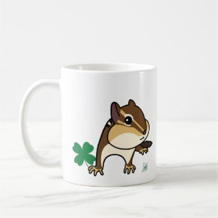 Chipmunk-Tasse ist シ  リ ス のプグ. Kaffeetasse