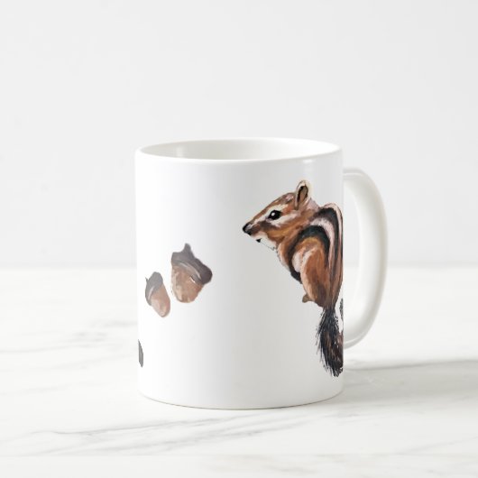 Chipmunk-Tasse Kaffeetasse (VorderseiteRechts)