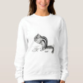Chipmunk und Acorns Sweatshirt (Vorderseite)