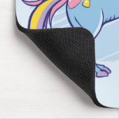 Chipmunk und Unicorn, magische Freunde Mousepad (Ecke)
