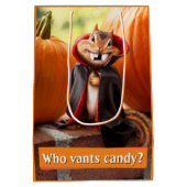 Chipmunk Vampire Mittlere Geschenktüte (Rückseite)