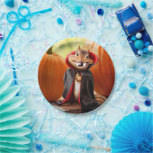 Chipmunk Vampire Pappteller (Party)