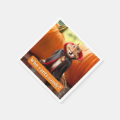 Chipmunk Vampire Serviette (Ecke)