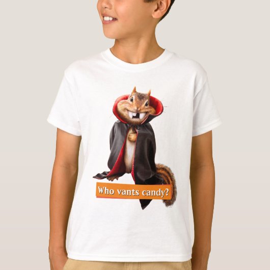 Chipmunk Vampire T-Shirt (Vorderseite)