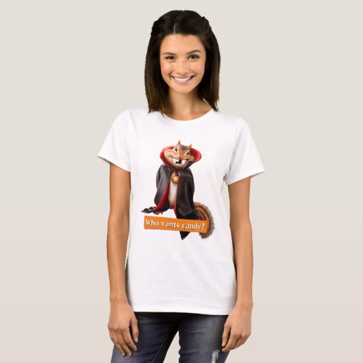 Chipmunk Vampire T-Shirt (Vorne ganz)