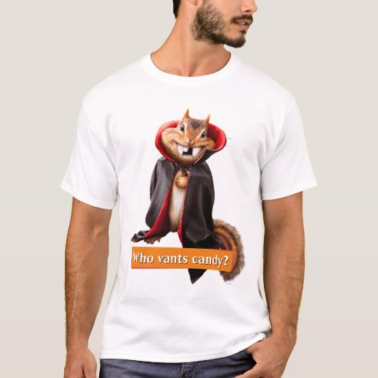 Chipmunk Vampire T-Shirt (Vorderseite)