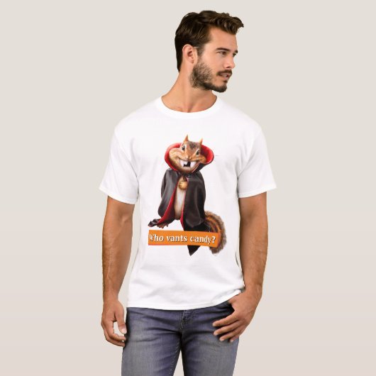 Chipmunk Vampire T-Shirt (Vorne ganz)
