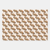 Chipmunk-Wrapping Paper Sheets Geschenkpapier Set (Vorderseite)