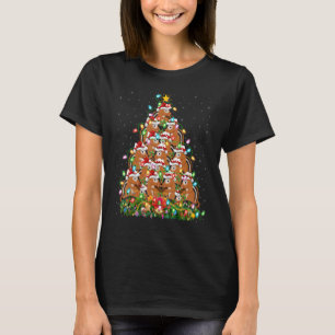 Chipmunk Xmas Lights Santa Chipmunk Weihnachtszeit T-Shirt