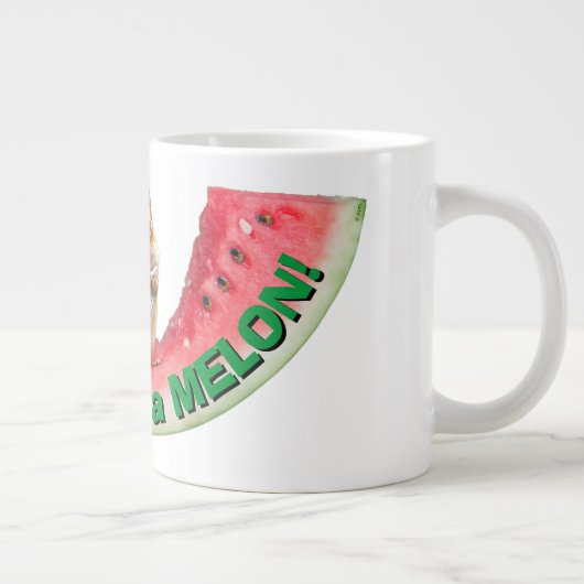 Chipmunke Esswasser Jumbo-Tasse (Rechts)