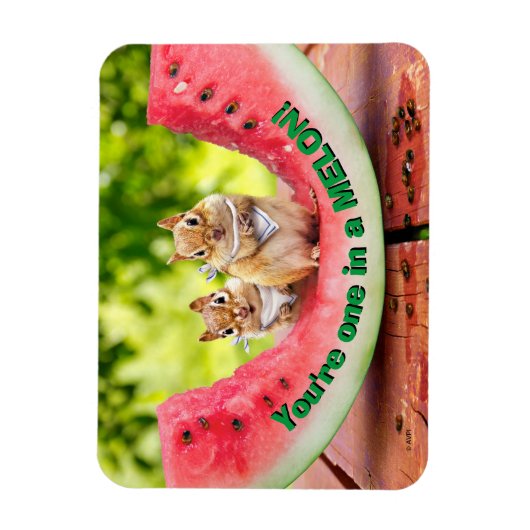 Chipmunke Esswasser Magnet (Vertikal)