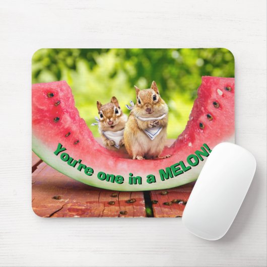 Chipmunke Esswasser Mousepad (Mit Mouse)