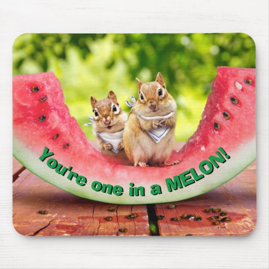 Chipmunke Esswasser Mousepad (Vorne)
