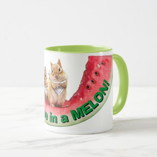 Chipmunke Esswasser Tasse (VorderseiteRechts)