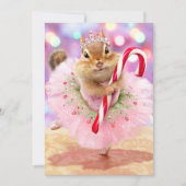 Chipmunker-Mehlmatte Einladung (Vorderseite)