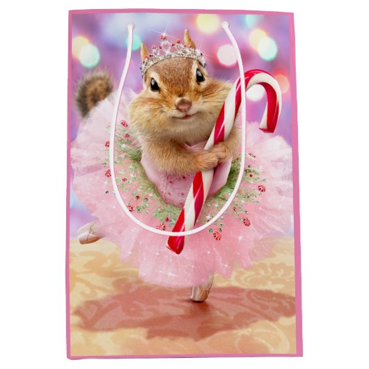 Chipmunker-Mehlmatte Mittlere Geschenktüte (Vorderseite)