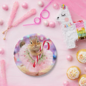 Chipmunker-Mehlmatte Pappteller (Party)