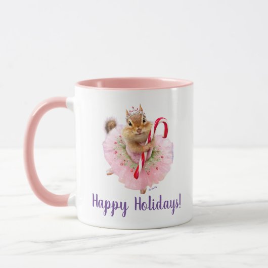Chipmunker-Mehlmatte Tasse (Links)