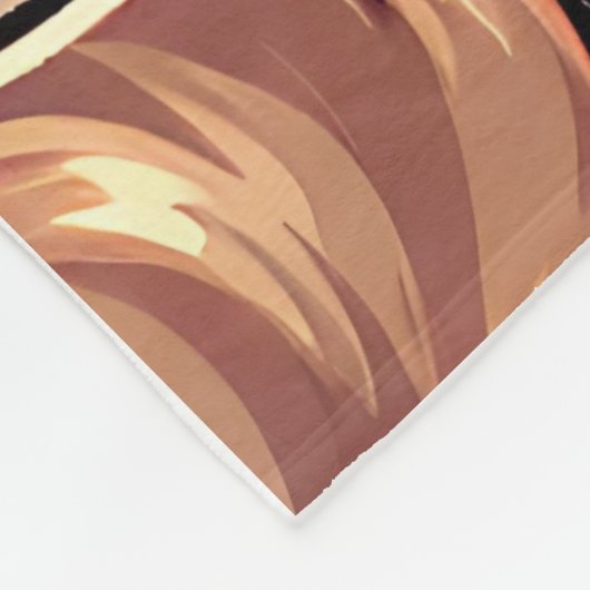 "Chipmunks & Cottontails" Fleecedecke (Ecke)