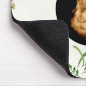 chipmunk's face　(photograph) mousepad (Ecke)
