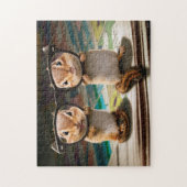 Chipmunks in Reading Glasses Puzzle (Vertikal)