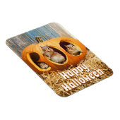 Chipmunks Inside Boo Jack-o-Lantern Magnet (Rechte Seite)
