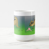 Chipmunks mit Eiscremekonen Kaffeetasse (Mittel)