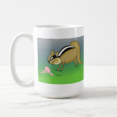 Chipmunks mit Eiscremekonen Kaffeetasse (Links)
