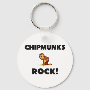 Chipmunks Rock Schlüsselanhänger