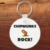 Chipmunks Rock Schlüsselanhänger (Vorderseite)