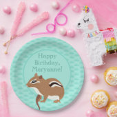 Chipmunks Themed Birthday Party Custom Pappteller (Party)