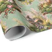 Chipmunks und Vögel Geschenkpapier (Rolleneckpunkt)