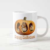 Chipmunkte Inside Boo Jack-o-Lantern Jumbo-Tasse (Rechts)