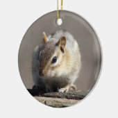 Chipmunkverzierung Keramikornament (Links)