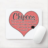 Chipoo Tatze druckt Hunde Humor Mousepad (Mit Mouse)