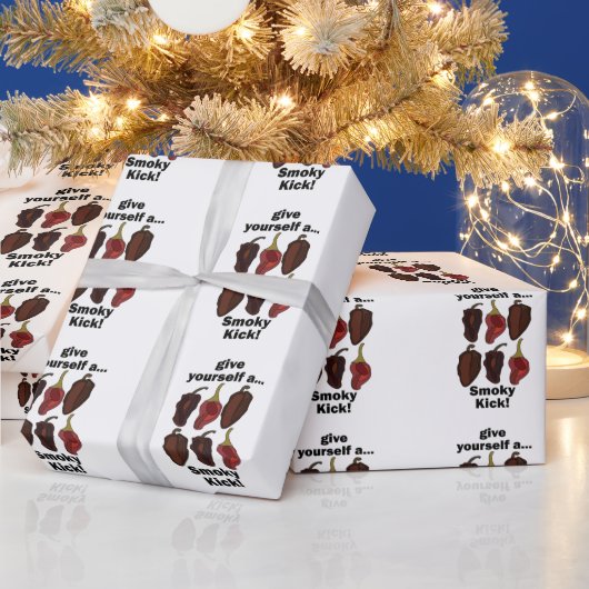 Chipotle Gib Dir Selbst Einen Raucher-Kick Lustige Geschenkpapier (Feiertage)