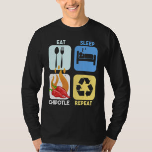 Chipotle Paprikaschoten Sauce Chili Salsa Powder Q T-Shirt