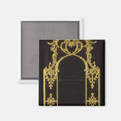 Chippendale-Spiegel, c.1750 Magnet (Vorderseite/Rückseite)