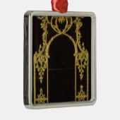 Chippendale Spiegel, c.1750 Ornament Aus Metall (Rechts)