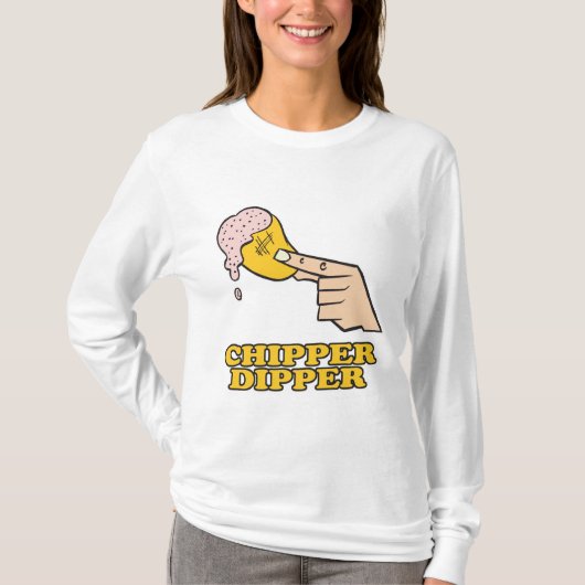 Chipper Dipper Chip T-Shirt (Vorderseite)