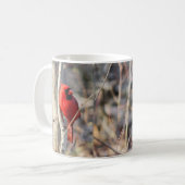 Chipper Kardinal Perch Tasse (Vorderseite Links)