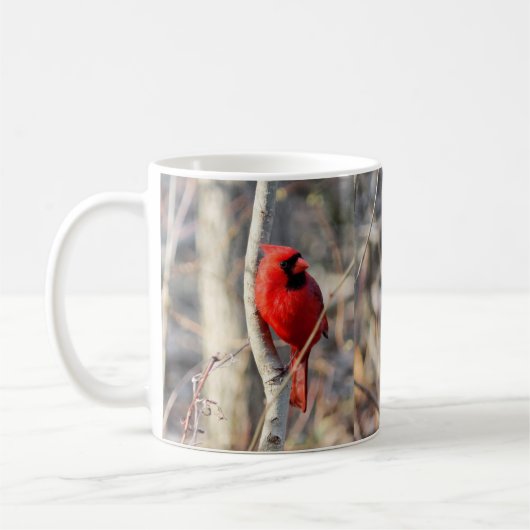 Chipper Kardinal Perch Tasse (Links)