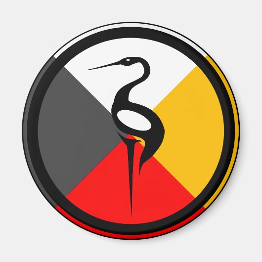 Chippewa Dodem Ajijaak Magnet (Vorne)