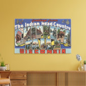 Chippewa Falls, South Dakota - Großer Brief Leinwanddruck (Insitu (Wohnzimmer))