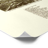 Chippewa Falls, WI Panorama Karte - 1886 Poster (Ecke)