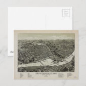 Chippewa Falls, Wisconsin (1886) Postkarte (Vorne/Hinten)