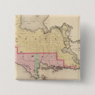 Chippewa Landkreis Mackinac Landkreis Michigan Button