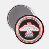 Chippewa Nation Magnet (Vorderseite/Rückseite)