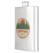 Chippewa-Nationalwald Flachmann (Links)